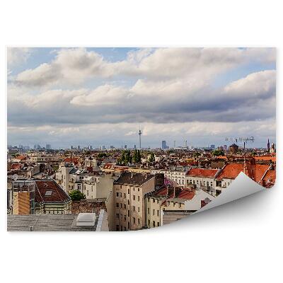 Öntapadós fotótapéta Berlin város panoráma épületek ég felhők