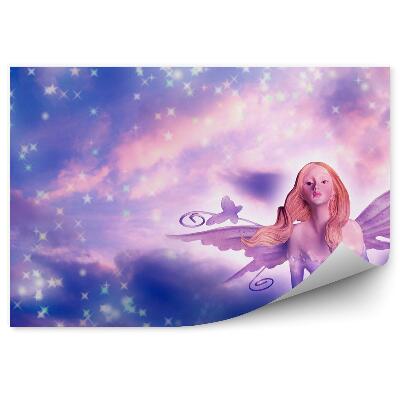 Fotótapéta Lila égbolt csillagtündér