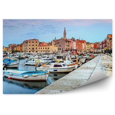 Fotótapéta Hajók hajók rovijn régi színes város