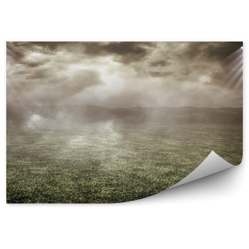 Fotótapéta Rét a ködben