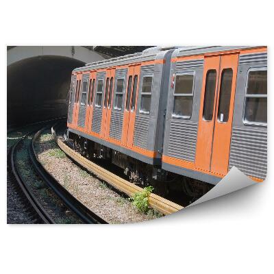 Poszter tapéta Athén metróállomás pálya híd