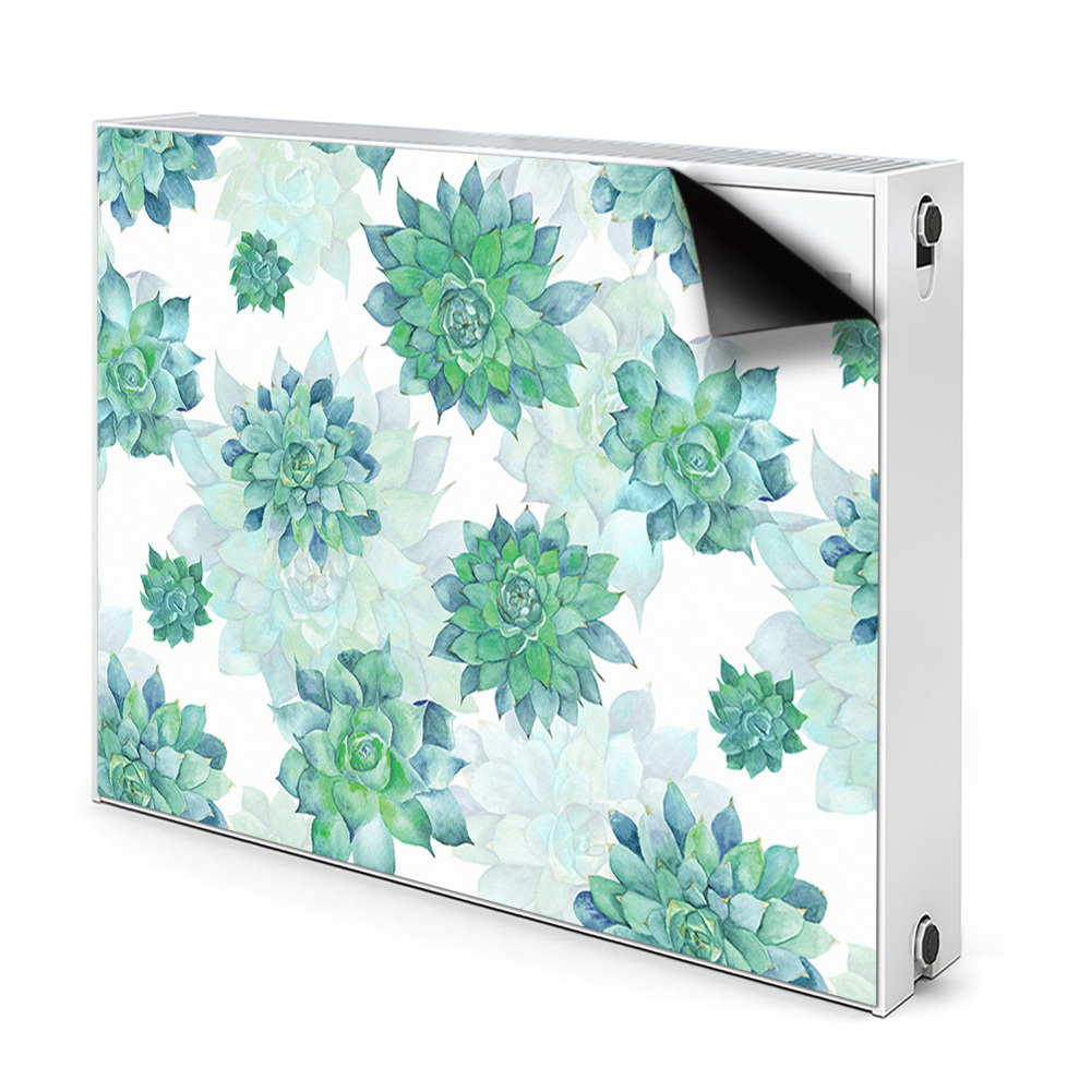 Mágneses radiátor dekoráció Szukkulensek