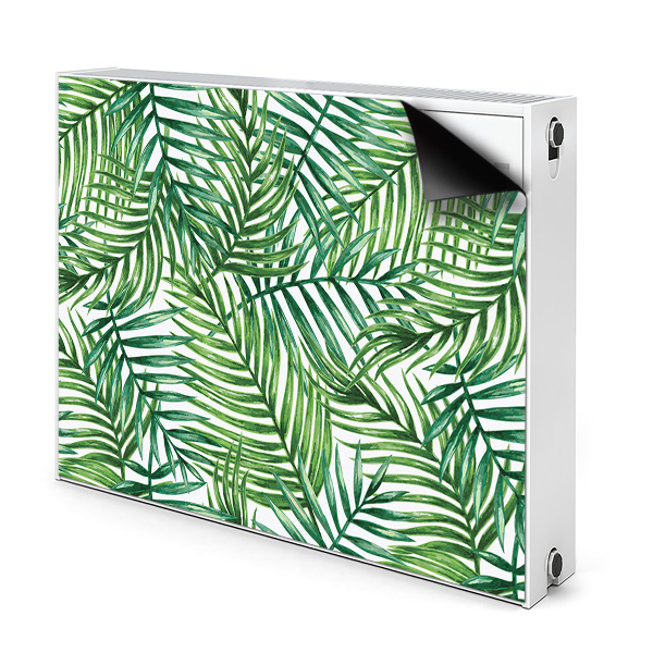 Radiátor mágnes dekoráció Egzotikus levelek