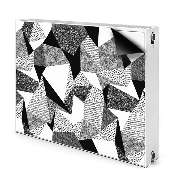 Mágneses radiátor takaró Firkált formák