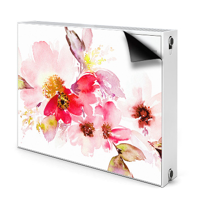 Radiátor mágnes Pasztell virágok