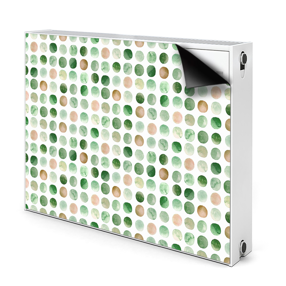 Mágneses radiátor takaró Színes pontok