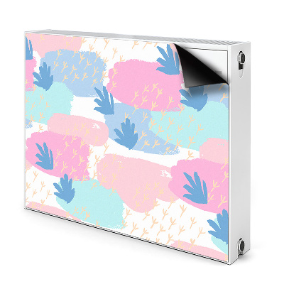 Mágneses fűtőtest burkolat Lábnyomok