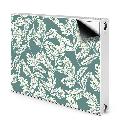 Radiátor mágnes dekoráció Levelek képe