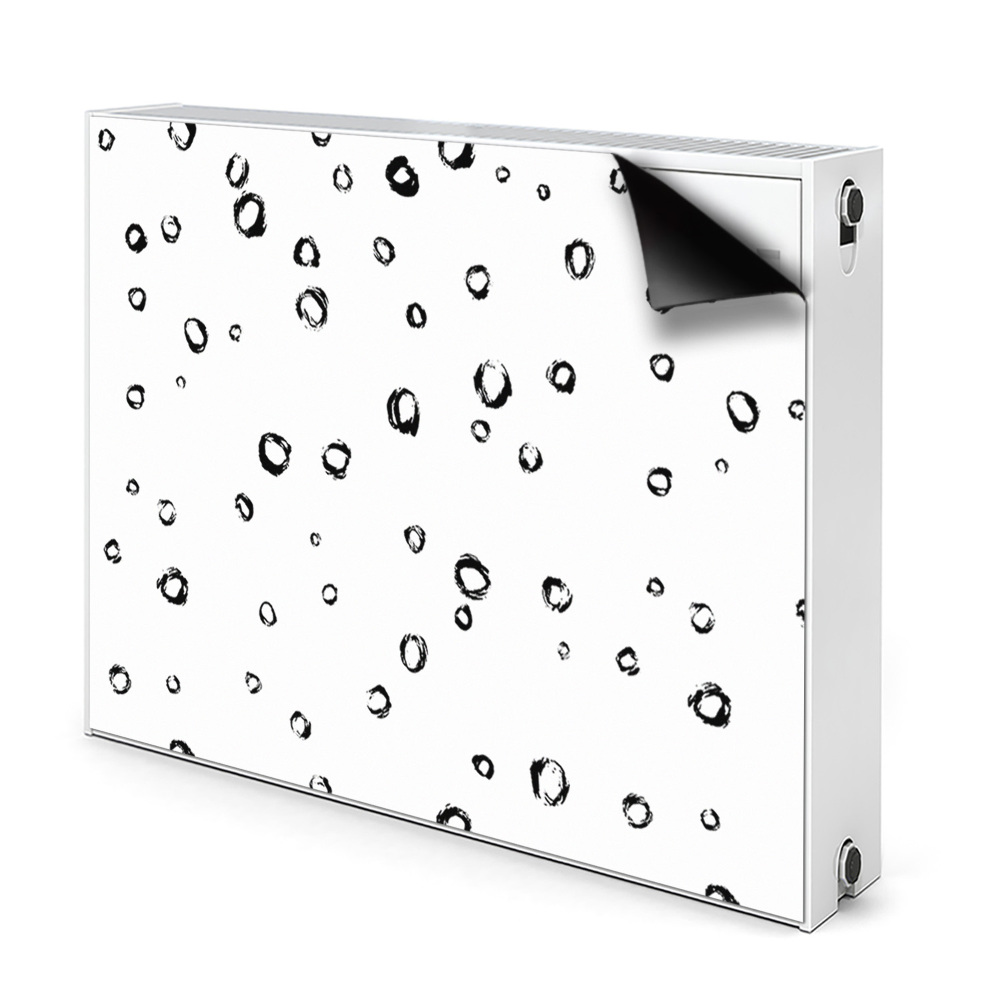 Mágneses radiátor takaró Rajzolt körök