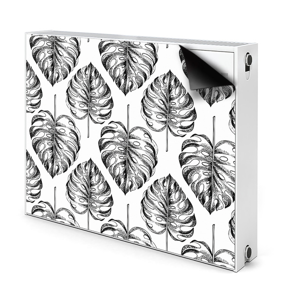 Mágneses radiátor dekoráció Monstera