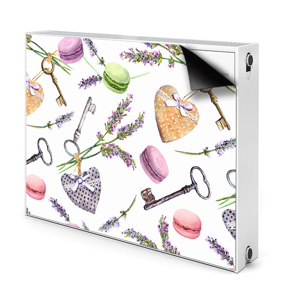 Radiátor mágnes dekoráció Régi retro kulcsok