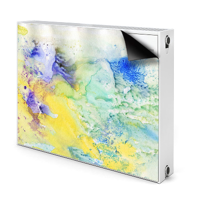 Mágneses radiátor takaró Színes foltok