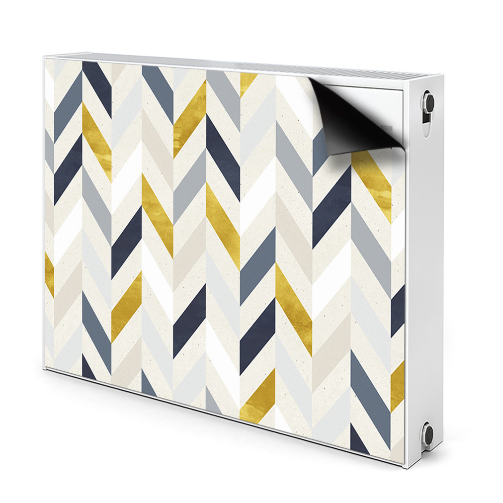 Mágneses radiátor dekoráció Halmozott vonalak