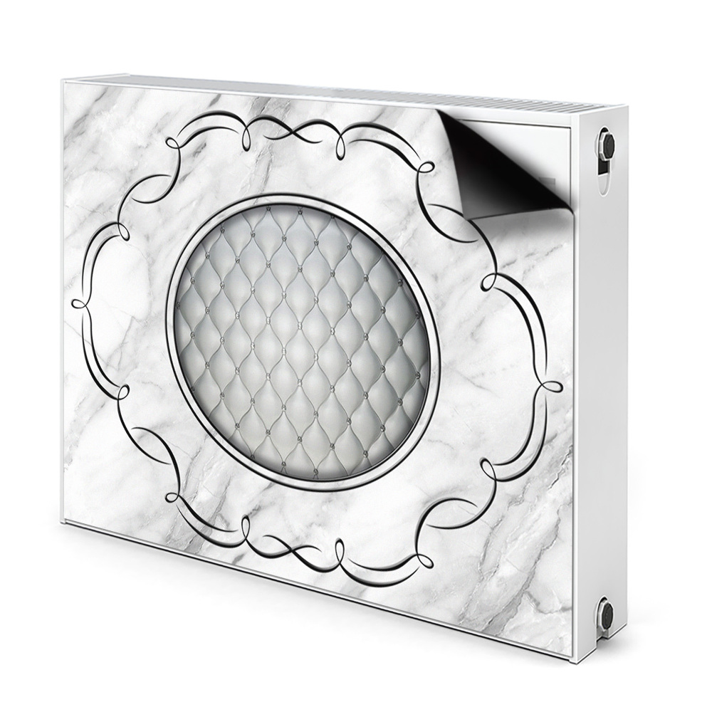 Mágneses radiátor dekoráció Steppelt minta márványon