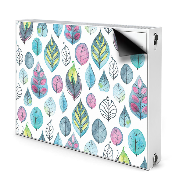 Radiátor mágnes dekoráció Rajzfilm levelek