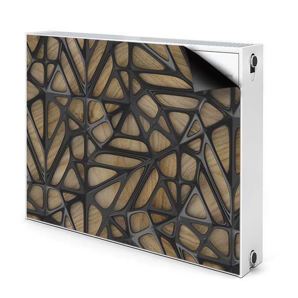 Radiátor mágnes Fekete minta fára