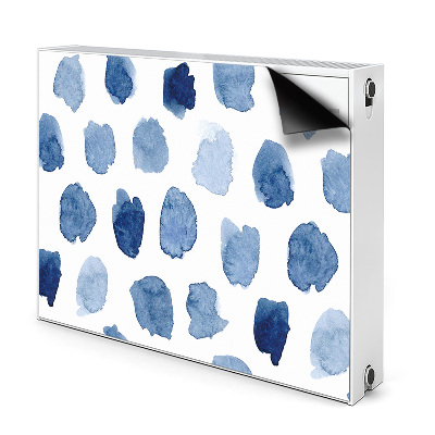 Radiátor mágnes dekoráció Tinta pontok