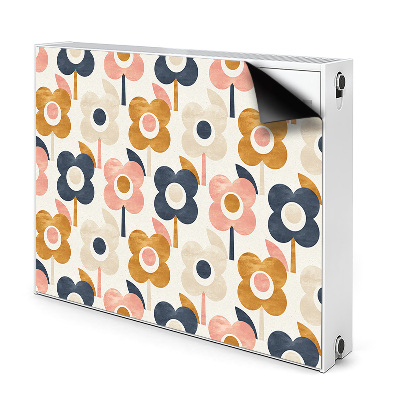 Mágneses radiátor dekoráció Virágok