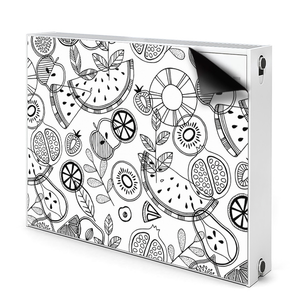 Radiátor mágnes dekoráció Gyümölcs