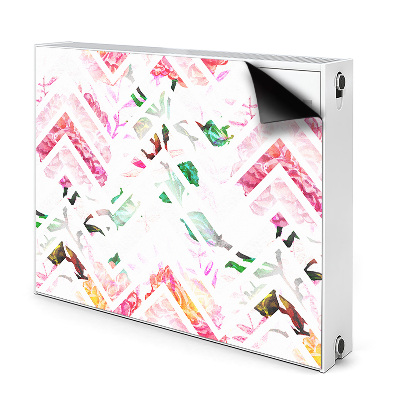 Mágneses radiátor takaró Virágos ékzár