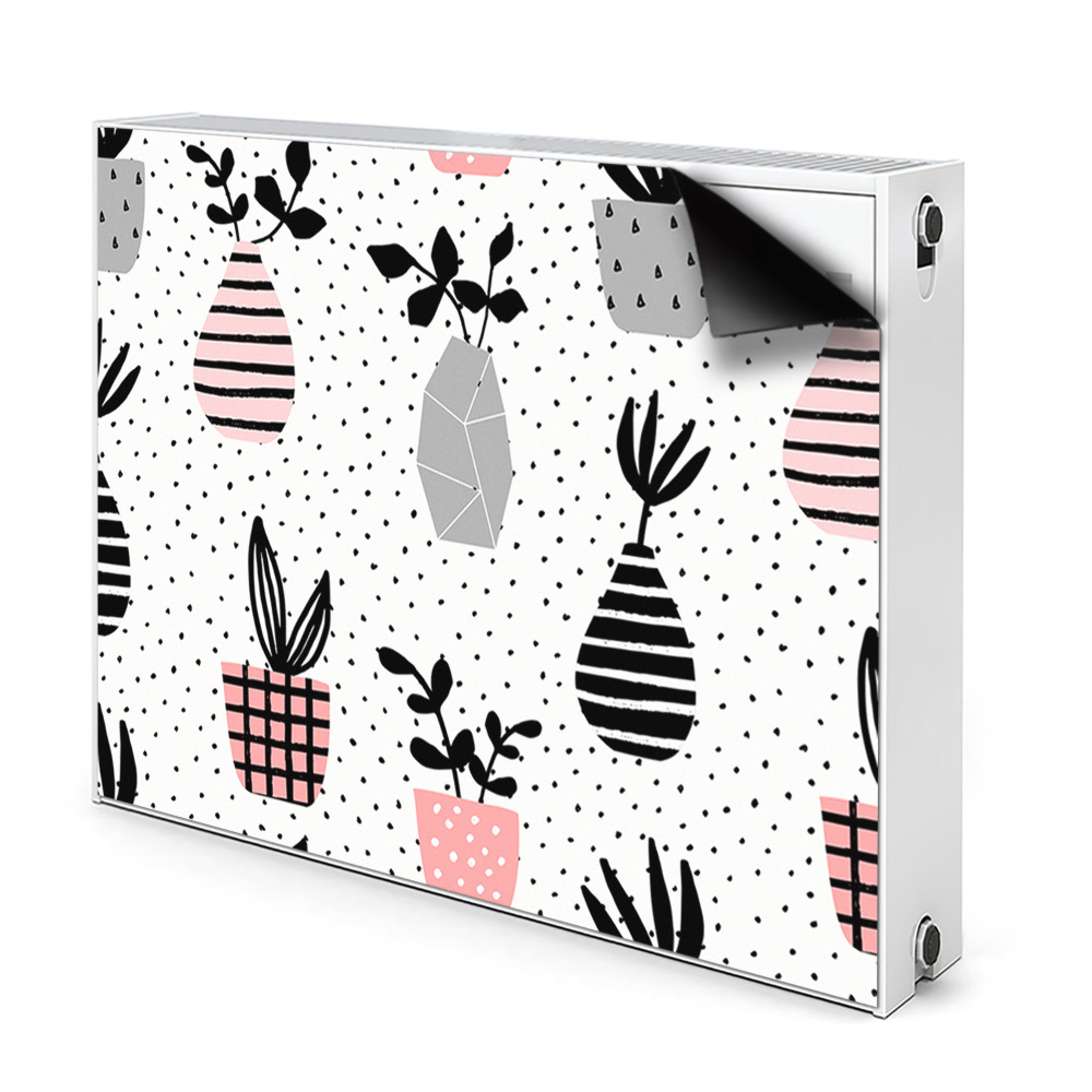 Mágneses fűtőtest burkolat Doodle cserepek