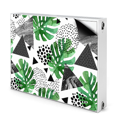 Radiátor mágnes dekoráció Dzsungel absztrakció