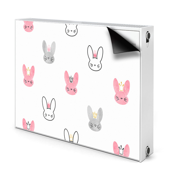 Radiátor mágnes Nyulak koronában