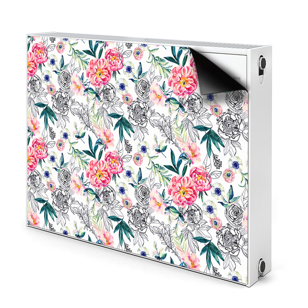 Radiátor mágnes dekoráció Tavaszi kép