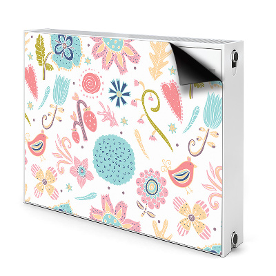 Mágneses radiátor dekoráció Színes minták