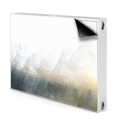 Mágneses radiátor dekoráció Fuji táj