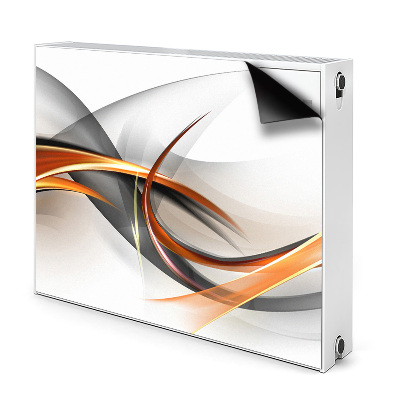 Mágneses radiátor dekoráció Szalag absztrakció