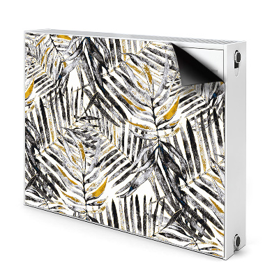 Radiátor mágnes Fekete levelek