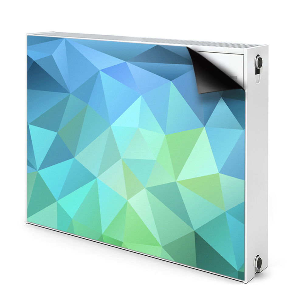 Mágneses radiátor dekoráció Kék absztrakció