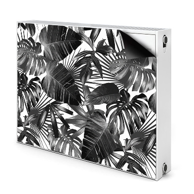 Mágneses radiátor takaró Sötét levelek