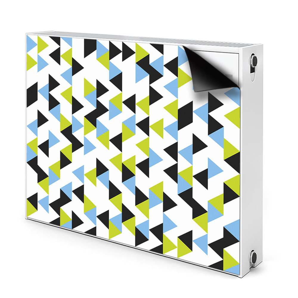 Radiátor mágnes dekoráció Repülő háromszögek