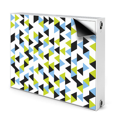 Radiátor mágnes dekoráció Repülő háromszögek