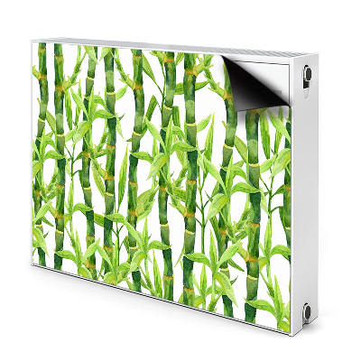 Radiátor mágnes dekoráció Bambusz