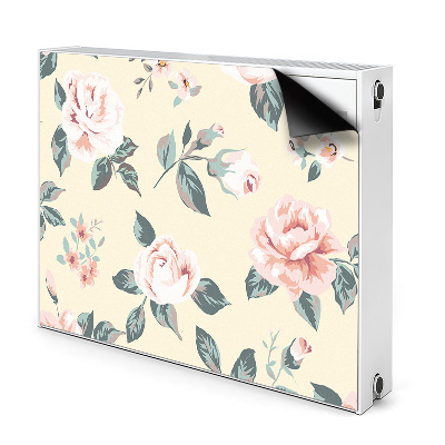 Radiátor mágnes dekoráció Szüreti rózsák