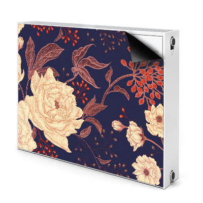 Mágneses fűtőtest burkolat Rózsa a csipkebogyóval