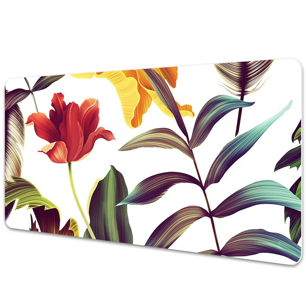 Iróasztal alátét Egzotikus virágok