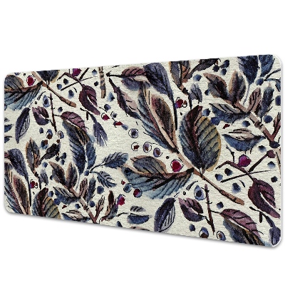 Irodai asztal alátét Retro levelek