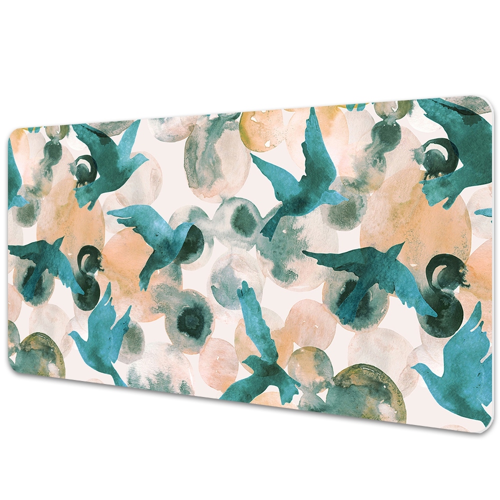 Irodai asztal alátét Akvarell madarak