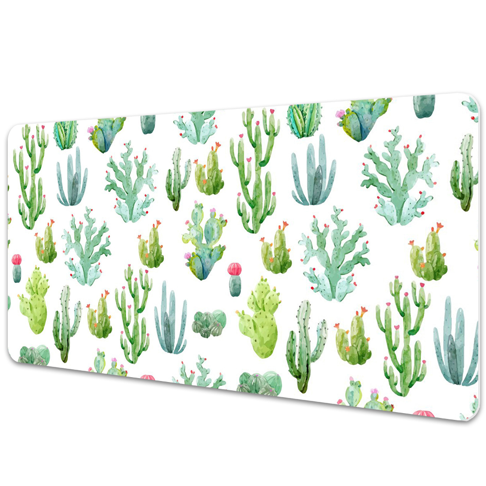 Irodai asztal alátét Apró kaktuszok