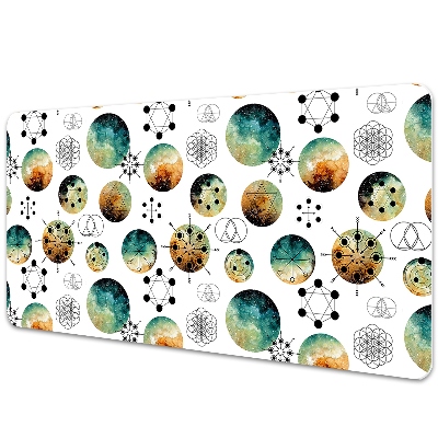 Iróasztal könyökalátét Galaxis az űrben