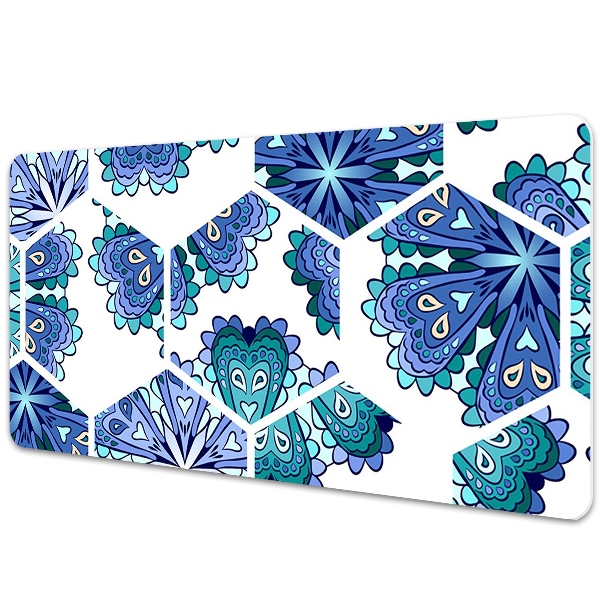 Iróasztal könyökalátét Absztrakt virágok