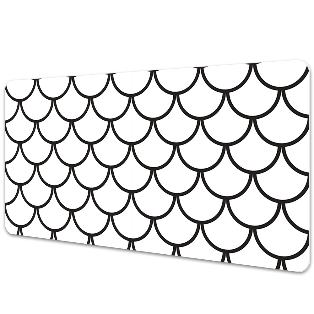 Iróasztal alátét Halpikkelyek