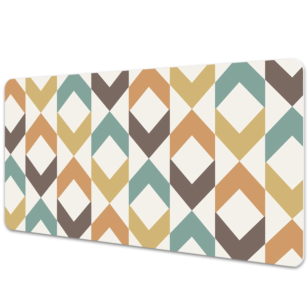 Iróasztal könyökalátét Geometrikus retro formák