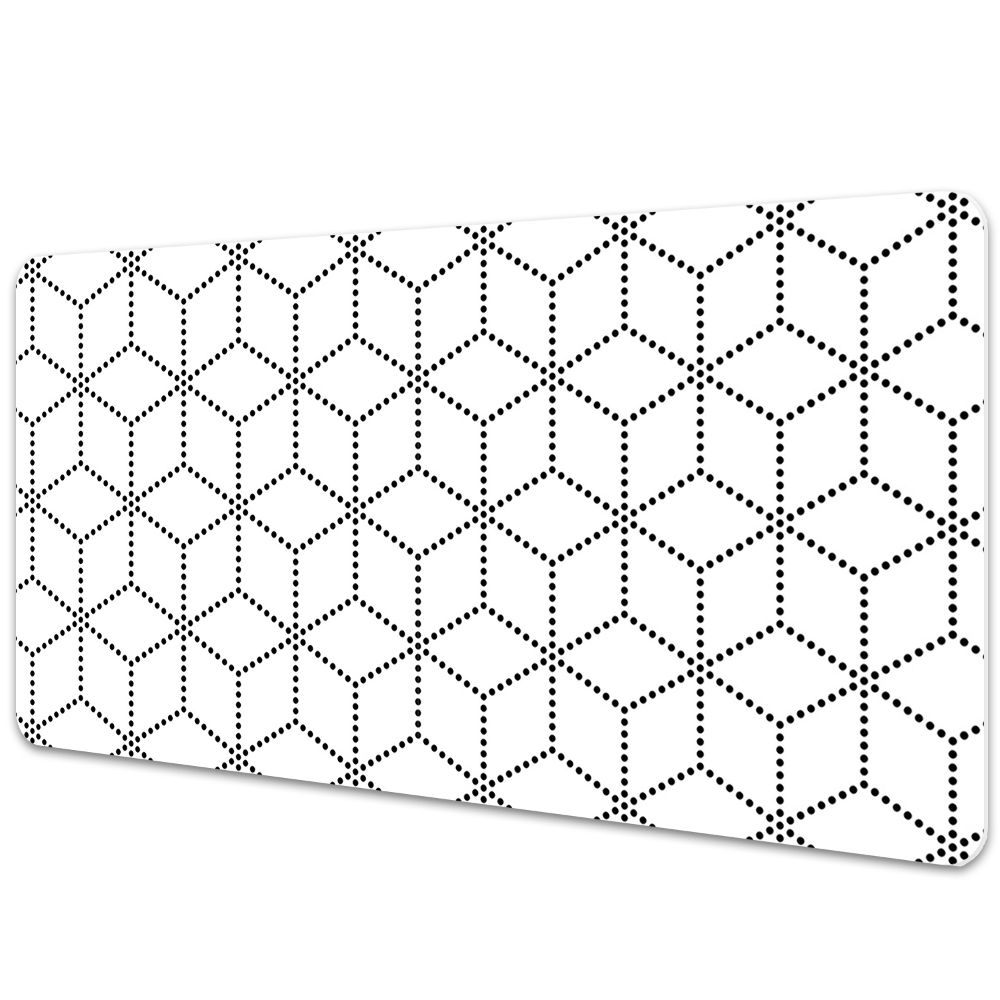 Irodai asztal alátét Geometriai kockák