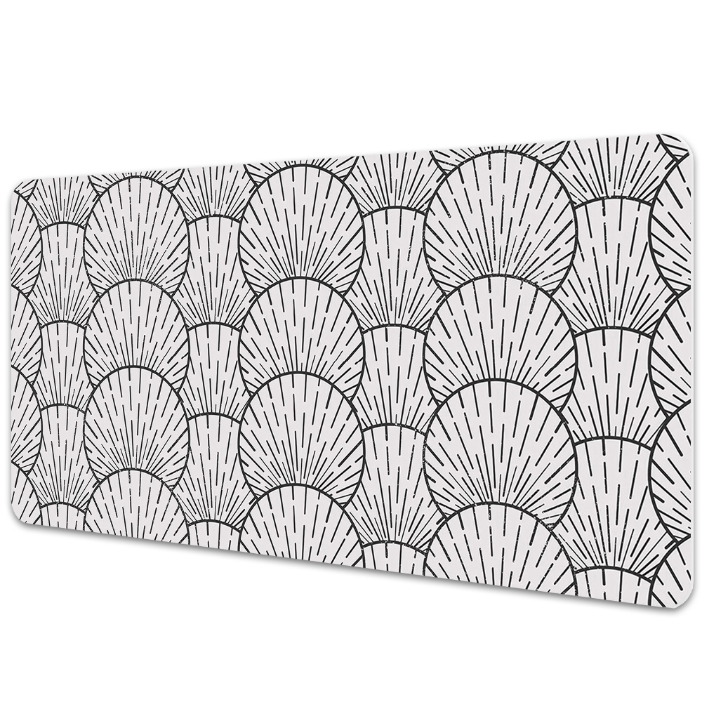 Könyökalátét Fekete-fehér tengeri kagyló