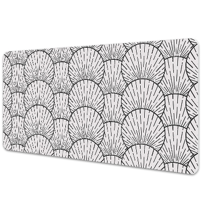 Könyökalátét Fekete-fehér tengeri kagyló